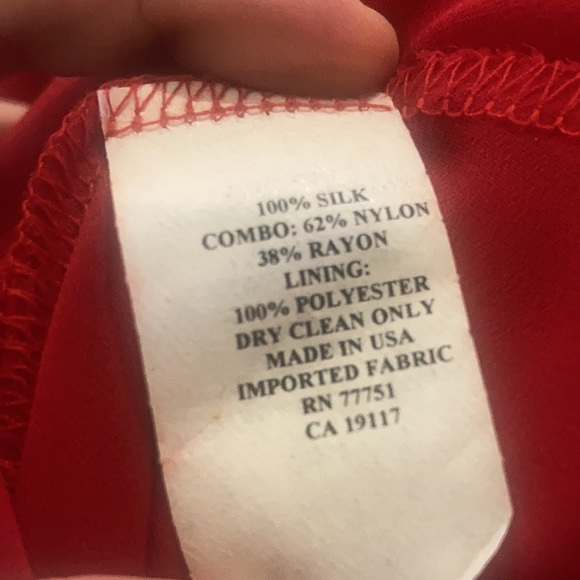 Vintage Betsey Johnson 90s 2000s Midi Animal Print silk asymmetrical red pink - Picture 9 of 16